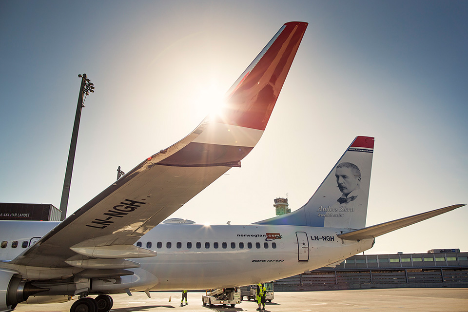 Norwegian take off