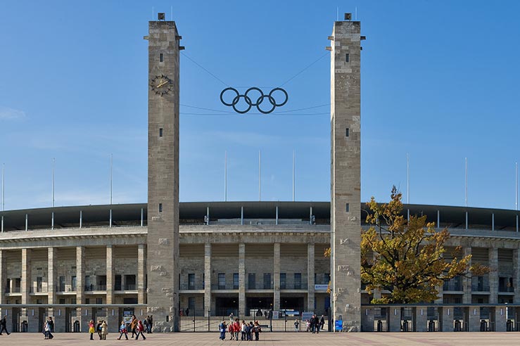 Fly til Berlin, besøk Olympiastadion