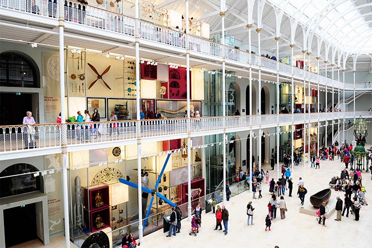 Fly til Edinburgh og besøk The National Museum of Scotland