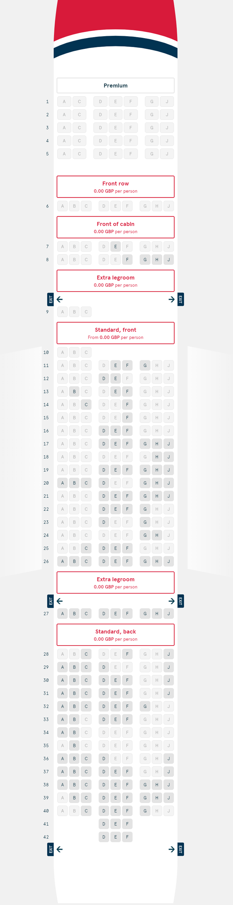 setekart norwegian norwegian seating chart